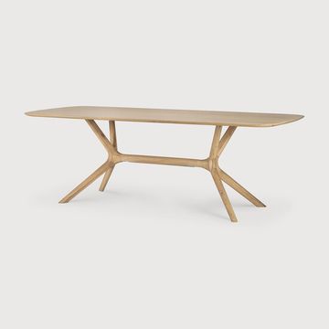 X dining table - Natural - 224 x 100 x 76 cm (10150028) by Ethnicraft - view 2