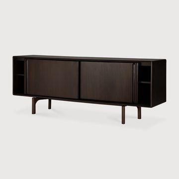 Flow sideboard - Rose brown - 224 x 45 x 82 cm (10135086) by Ethnicraft - view 3