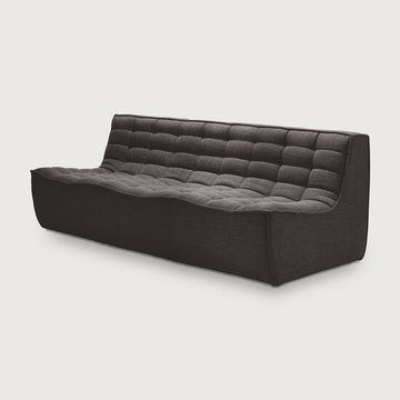 N701 modular sofa - Dark Grey - 210 x 91 x 76 cm (10121433) by Ethnicraft - view 2