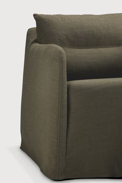Weave lounge chair - Green - 80 x 87 x 75 cm (10121411) by Ethnicraft - view 6