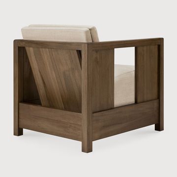 Roan lounge chair - Wild brown - 60 x 70 x 65 cm (10S10831) by Ethnicraft - view 4