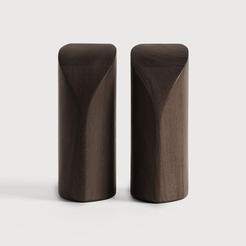 PI book ends - Dark Brown - 9 x 7 x 19 cm (10129780) by Ethnicraft - view 2