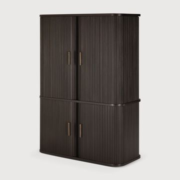 Roller Max filing cabinet - Dark Brown - 100 x 45 x 142 cm (10135028) by Ethnicraft - view 2