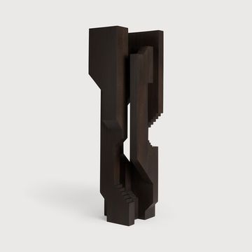Circonvolution - Espresso - 18 x 18 x 63 cm (10127116) by Ethnicraft - view 3
