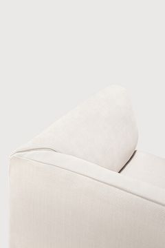 Monocle outdoor modular sofa - Natural, White - 166 x 83 x 72 cm (10S10416) by Ethnicraft - view 7