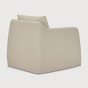 Weave lounge chair - Bone - 80 x 87 x 75 cm (10121410) by Ethnicraft - view 4