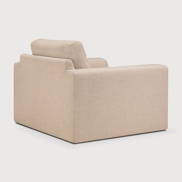 Ease lounge chair - Leche - 96 x 91 x 73 cm (10120094) by Ethnicraft - view 4