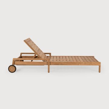 Jack outdoor adjustable lounger frame - Natural - 216 x 84 x 34 cm (10110256) by Ethnicraft - view 2