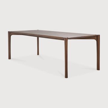 PI dining table - Brown - 200 x 95 x 76 cm (10111558) by Ethnicraft - view 2