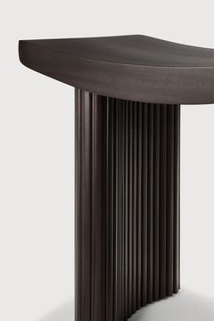 Roller Max stool - Dark Brown - 48 x 35 x 49 cm (10135030) by Ethnicraft - view 4