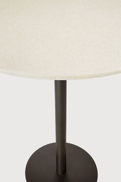 Blend bar table - Off White - 70 x 70 x 108 cm (10S26517) by Ethnicraft - view 2