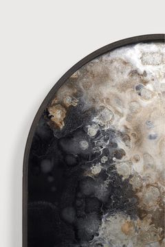 Organic glass tray - Dark Brown - 71 x 36 x 3 cm (10120467) by Ethnicraft - view 3