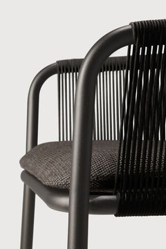 Capitan outdoor dining chair - Dark Bronze - 59 x 64 x 75 cm (10S60222) by Ethnicraft - view 6