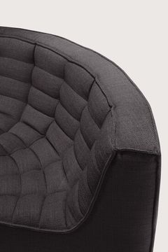 N701 modular sofa - Dark Grey - 120 x 120 x 76 cm (10121435) by Ethnicraft - view 4