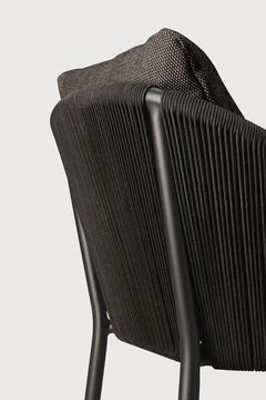 Capitan outdoor dining chair - Dark Bronze - 59 x 64 x 75 cm (10S60222) by Ethnicraft - view 5
