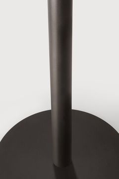 Blend outdoor dining table base - Dark Bronze - 45 x 45 x 74 cm (10159247) by Ethnicraft - view 2