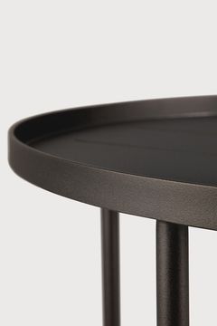 Outdoor tray coffee table set - Dark Bronze - 62 x 62 x 38 cm (10130009) by Ethnicraft - view 6