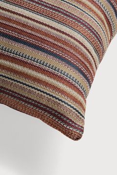 Zahara Stripes outdoor cushion - 50 x 50 x 15 cm (10S21154) by Ethnicraft - view 2