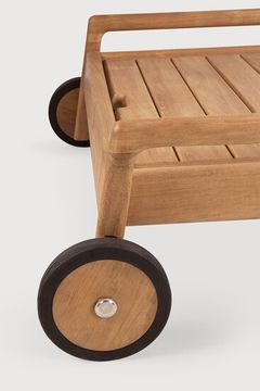 Jack outdoor adjustable lounger frame - Natural - 216 x 84 x 34 cm (10110256) by Ethnicraft - view 5