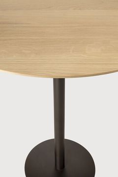 Blend bar table - Natural - 70 x 70 x 108 cm (10S51951) by Ethnicraft - view 5
