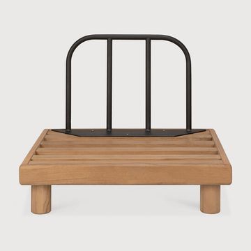 Monocle outdoor modular sofa frame - Natural - 83 x 83 x 64 cm (10170254) by Ethnicraft - view 2