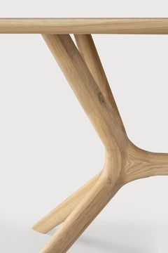 X dining table - Natural - 250 x 100 x 76 cm (10150029) by Ethnicraft - view 4
