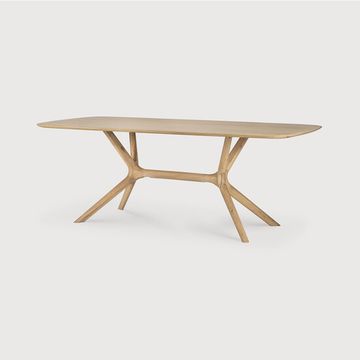 X dining table - Natural - 200 x 100 x 76 cm (10150027) by Ethnicraft - view 2