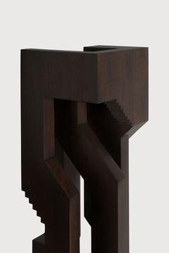 Circonvolution - Espresso - 18 x 18 x 63 cm (10127116) by Ethnicraft - view 4