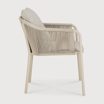 Capitan outdoor dining chair - Sand - 59 x 64 x 75 cm (10S60221) by Ethnicraft - view 3