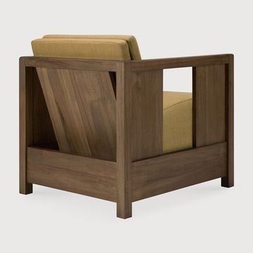 Roan lounge chair - Wild brown - 60 x 70 x 65 cm (10S10832) by Ethnicraft - view 4