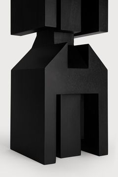 False Idol #6 - Black - 18 x 18 x 60 cm (10127144) by Ethnicraft - view 6