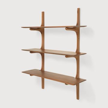 PI wall shelf - Natural - 100 x 35 x 126 cm (10129778) by Ethnicraft - view 2