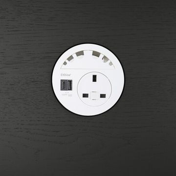 Power Circle - White - 9 x 9 x 5 cm (10126282) by Ethnicraft - view 3