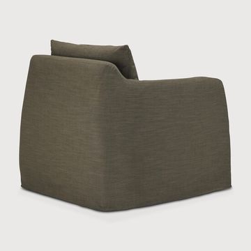 Weave lounge chair - Green - 80 x 87 x 75 cm (10121411) by Ethnicraft - view 4