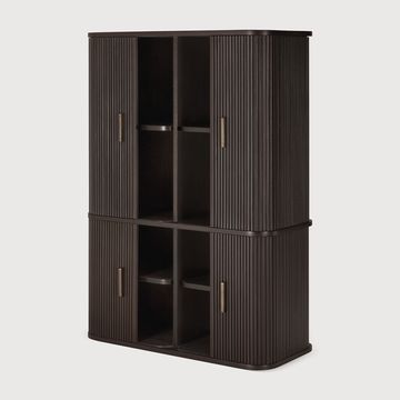 Roller Max filing cabinet - Dark Brown - 100 x 45 x 142 cm (10135028) by Ethnicraft - view 3