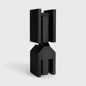 False Idol #6 - Black - 18 x 18 x 60 cm (10127144) by Ethnicraft - view 3