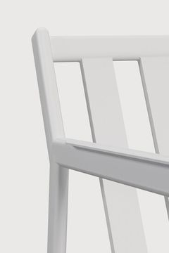 Jack outdoor lounge chair frame - White - 74 x 89 x 74 cm (10160555) by Ethnicraft - view 4