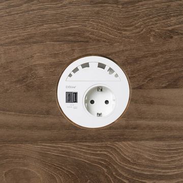 Power Circle - White - 9 x 9 x 5 cm (10126288) by Ethnicraft - view 4