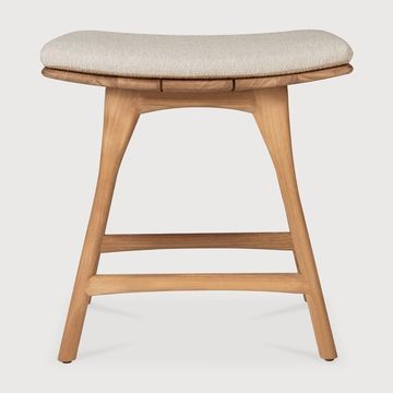 Osso outdoor stool - Natural - 50 x 33 x 51 cm (10S10358) by Ethnicraft - view 2