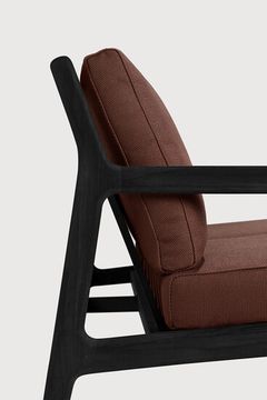 Jack outdoor sofa - Black, Burgundy - 180 x 90 x 74 cm (10S10436) by Ethnicraft - view 4
