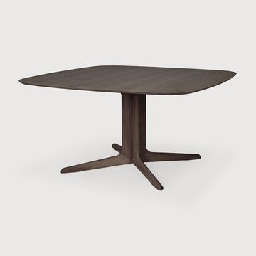 Corto dining table - Brown - 150 x 150 x 76 cm (10150998) by Ethnicraft - view 2