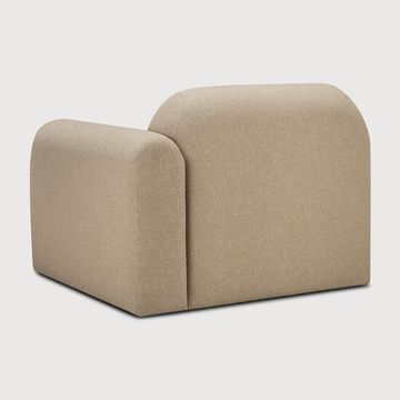 Bulky modular sofa - Almond - 95 x 95 x 75 cm (10121445) by Ethnicraft - view 3