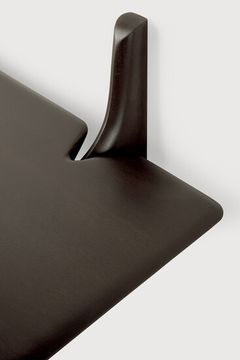 PI wall shelf - Dark Brown - 100 x 35 x 28 cm (10129792) by Ethnicraft - view 4
