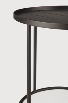 Outdoor tray side table - Dark Bronze - 49 x 49 x 47 cm (10130006) by Ethnicraft - view 6