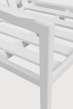 Jack outdoor lounge chair frame - White - 74 x 89 x 74 cm (10160555) by Ethnicraft - view 7