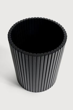 Roller Max paper basket - Black - 28 x 28 x 35 cm (10129771) by Ethnicraft - view 2