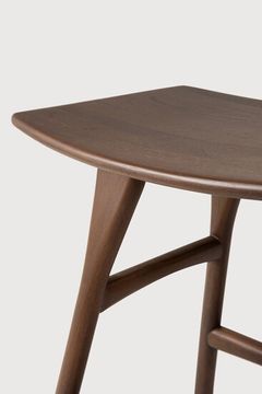 Osso stool - Brown - 50 x 33 x 49 cm (10110177) by Ethnicraft - view 6