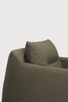 Weave lounge chair - Green - 80 x 87 x 75 cm (10121411) by Ethnicraft - view 7