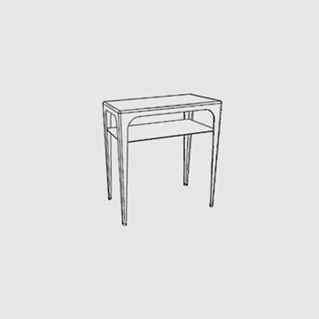 wisp table rectangular by OCHRE - view 3