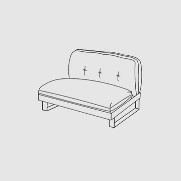 cosy cocoon sofa by OCHRE - view 3